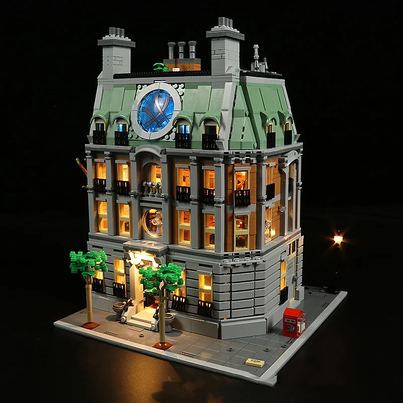 DIY LED Light Kit For LEGO 76218 Doctor Strange Sanctum Sanctorum  (Only LED Light,Without Blocks Model)