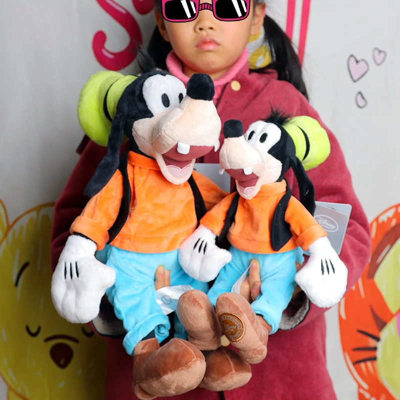 30/40cm Goofy Goof Dog Plush Anime Toy Cartoon Mickey Mouse Fun House Dolls Cute Things Soft Stuffed Animals Gift For Kids Girl
