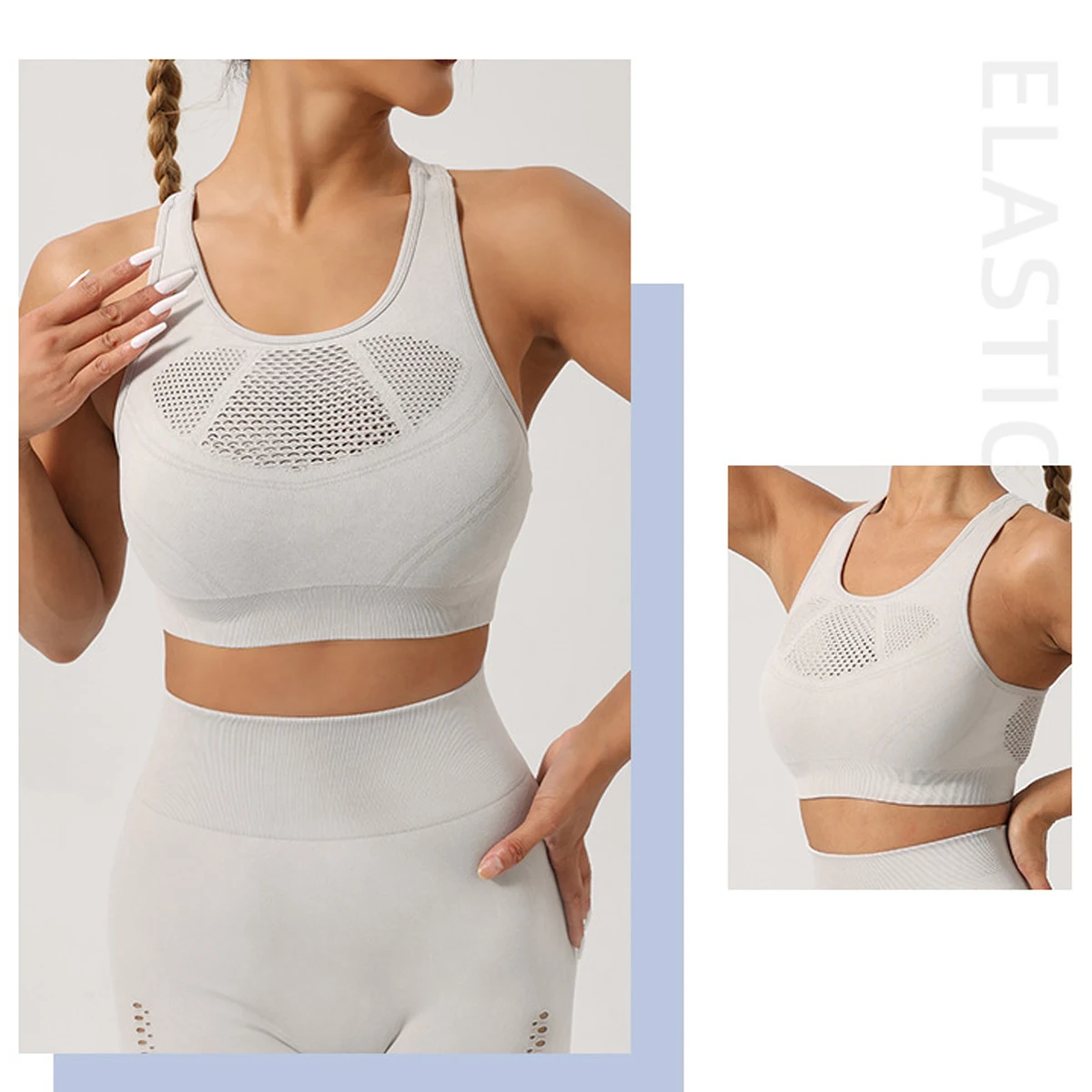 

New Lightweight and Breathable Sports Bra for Fitness and Yoga - High-Performance Activewear for Maximum Comfort and Support