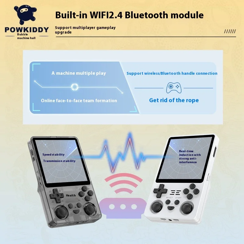 Powkiddy Rgb20sx Retro Nostalgic Game Console 4 Inches Hd Open Source Handheld Joystick Handle Box Psp Arcade  Childrens  Gift