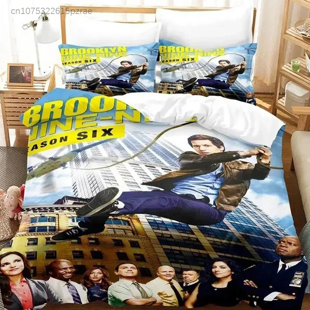 3D Print TV Trend Brooklyn Nine-Nine Comfortable Duvet Cover Pillowcase Bedding Set Children Bedroom Decoration Home Textile
