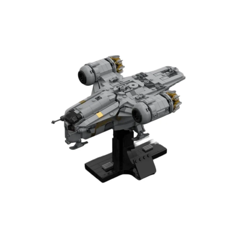 

MOC Space Warfare Series Model Assembly Toy Building Set - Contains 676 pieces. Suitable for all enthusiasts. Ideal for tabletop