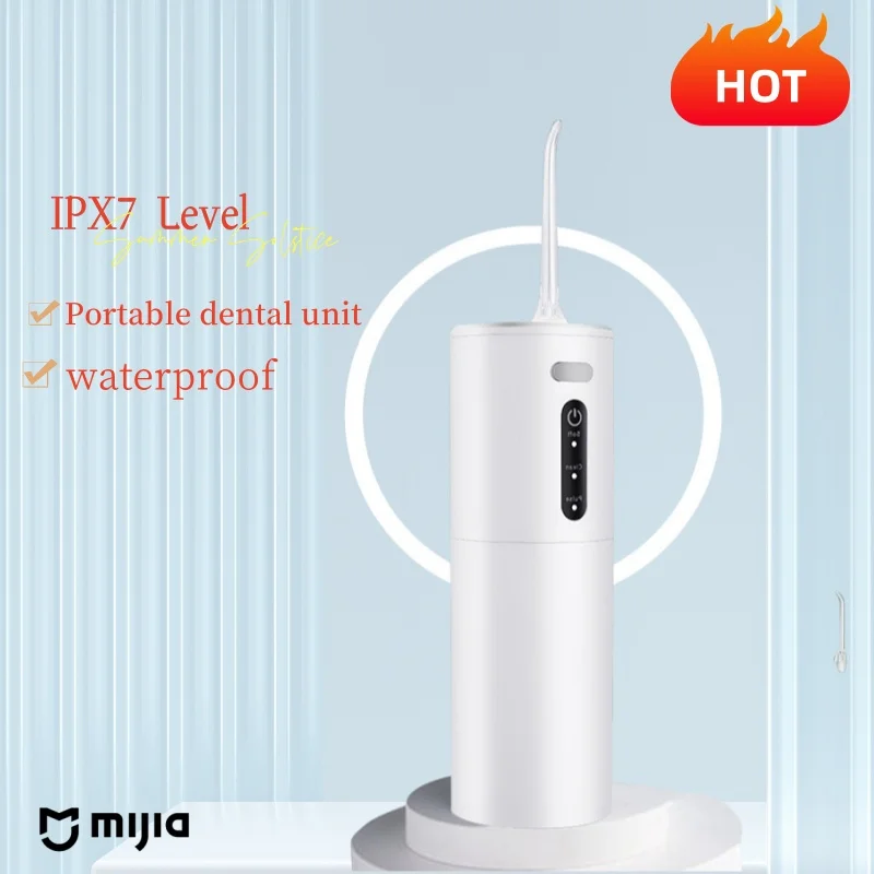 Portable Water Floss USB Rechargeable Oral Irrigator 280ML Electric Tooth Cleaning Device 3 Modes Waterproof Irrigator