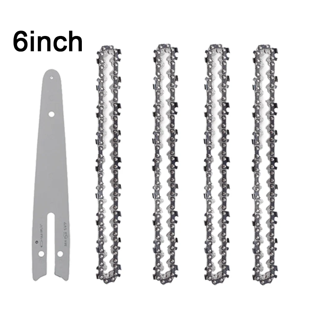 6 Zoll Kettensäge Ersatz ketten Platte Führungs stange Kettensäge Holz schneider Hausgarten Elektro werkzeug für elektrische Kettensäge Zubehör