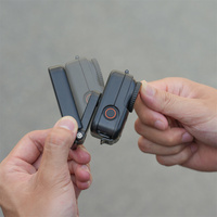 Adapter Expansion Stand Grip For DJI OSMO Nano Base Tabletop Manget 360 Rotation Adjustable Holder Housing Protecor Accessorie