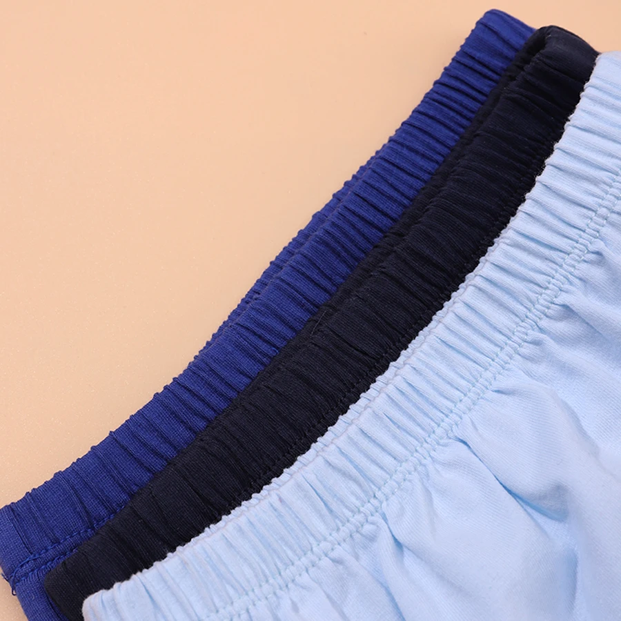 Newborn Baby Diaper Cover Casual Kids Short Pants Plain Color Cotton Toddler Boys Breathable Bloomers Briefs Underwear