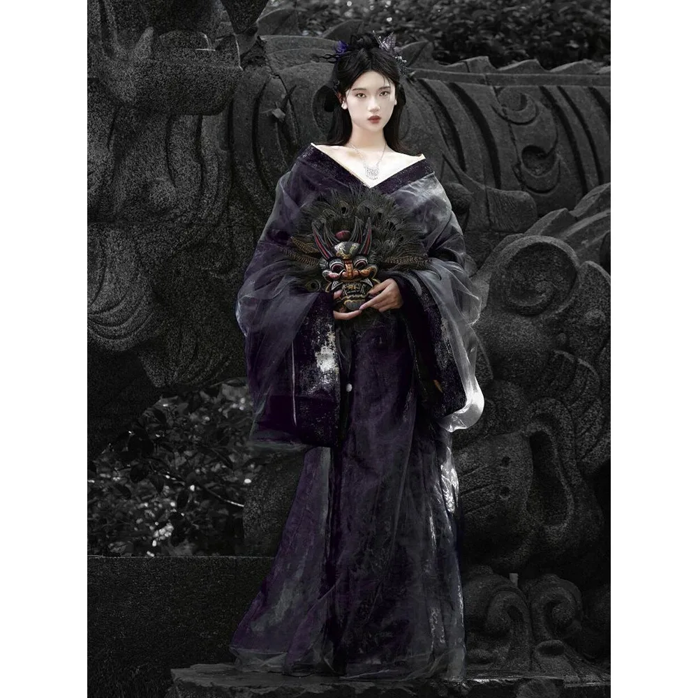 costume-hanfu-pour-femme-style-Epoque-des-guerres-style-immortel-col-croise-coupe-droite-haut-de-gamme-chinois-ensemble-fluide-et-elegant