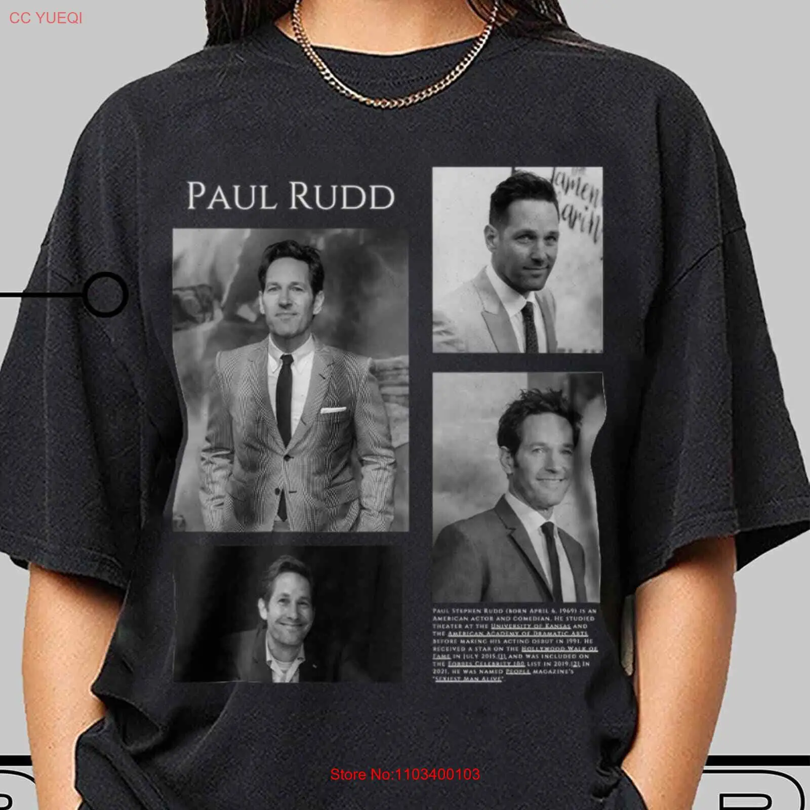 Винтажная Футболка Paul Rudd, фотографический подарок на день независимости