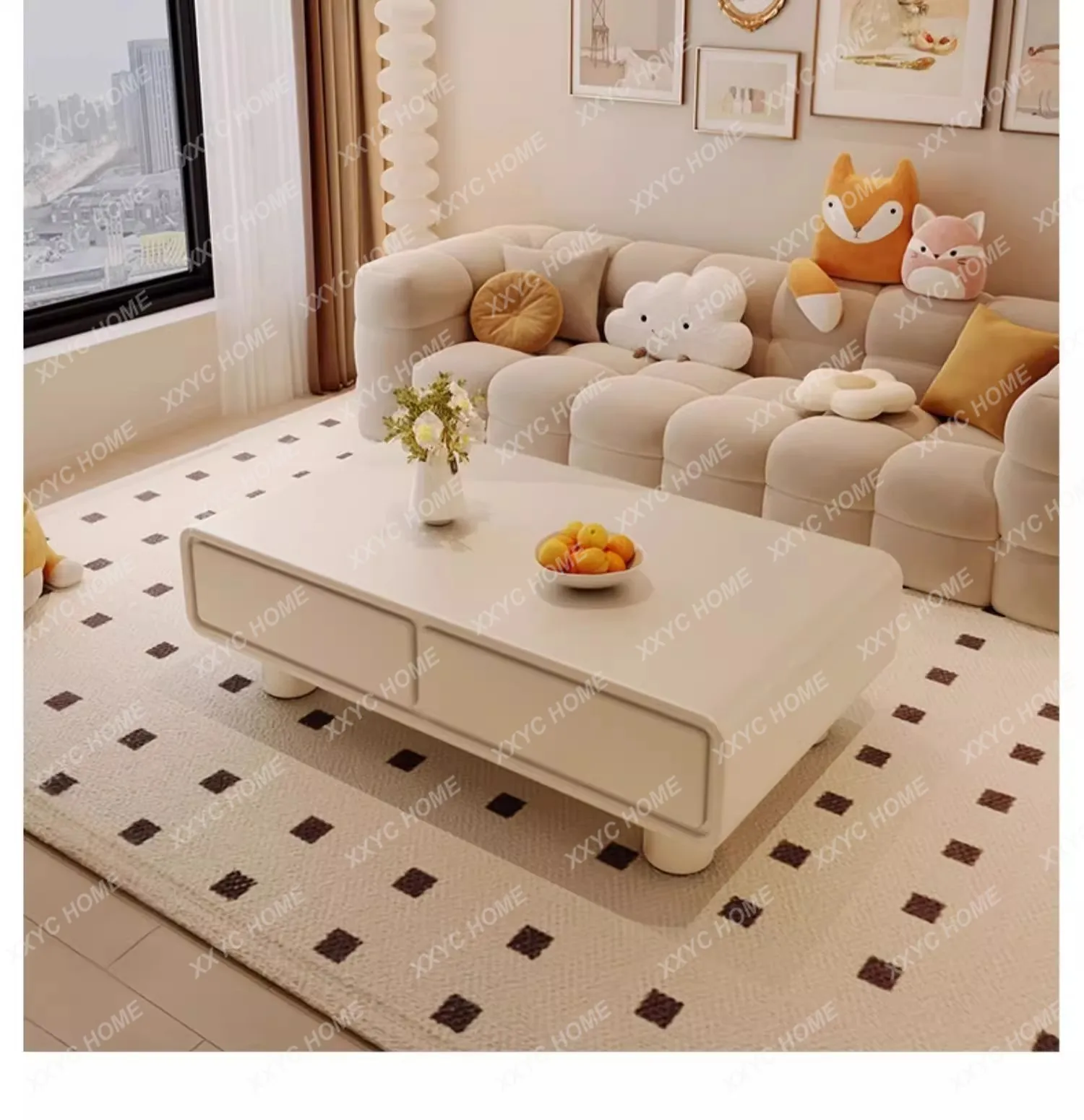 

Minimalist Storage Coffee Tables Luxury Modern Space Saving Dining Premium Coffee Table Glamour Unique Home Furniture