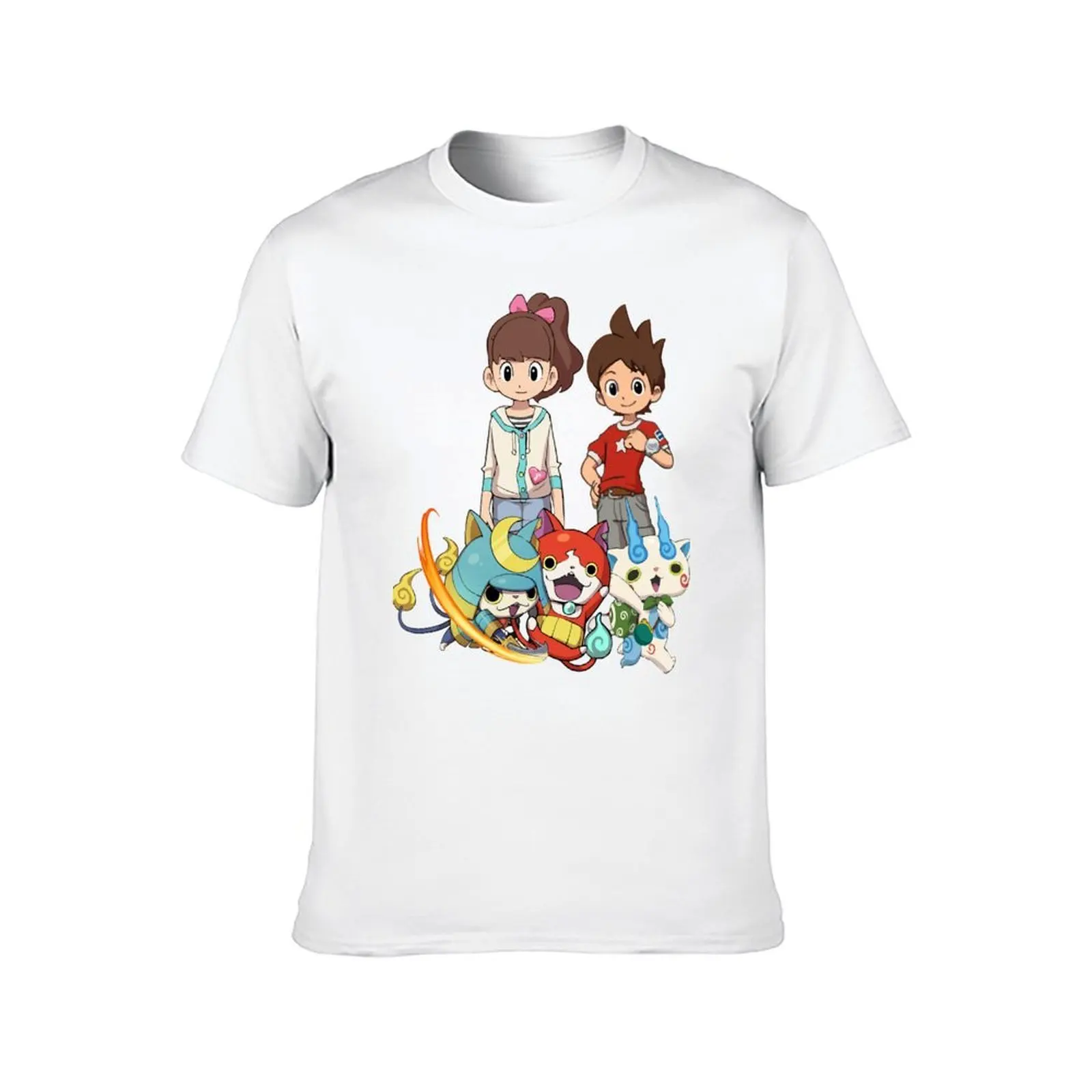 تي شيرت Good Love Bound Together Beauty Yokai Watch الشخصية الرئيسية هدية جرافيك تي شيرت مضحك تي شيرت رجالي