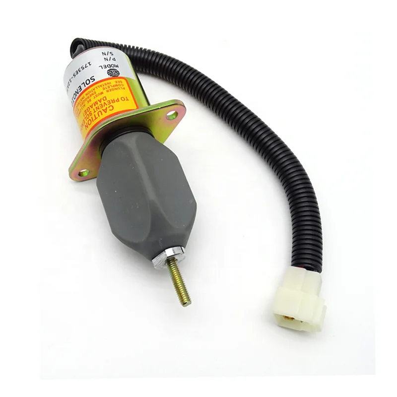 

High Quality 4TNE106 425-36117 119807-77800 12V Stop Solenoid SA-3840-T 1753ES-12A3UC5B1S Shutoff Solenoid