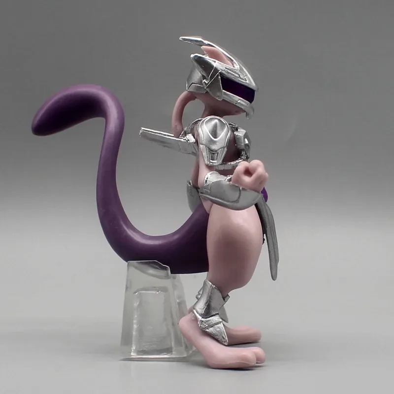 11 سنتيمتر البوكيمون Mewtwo في الصلب درع أنيمي عمل نموذج لجسم Gk تمثال جمع سطح المكتب زينة زخرفية لطيف اللعب الصبي هدية