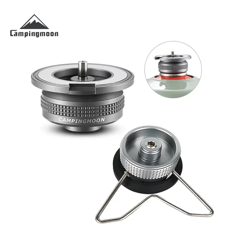 CAMPINGMOON-Adaptador de Gas magnético Z13M, convertidor de horno de tipo dividido, adaptador de conector, cocina de acampada, equipo de Picnic