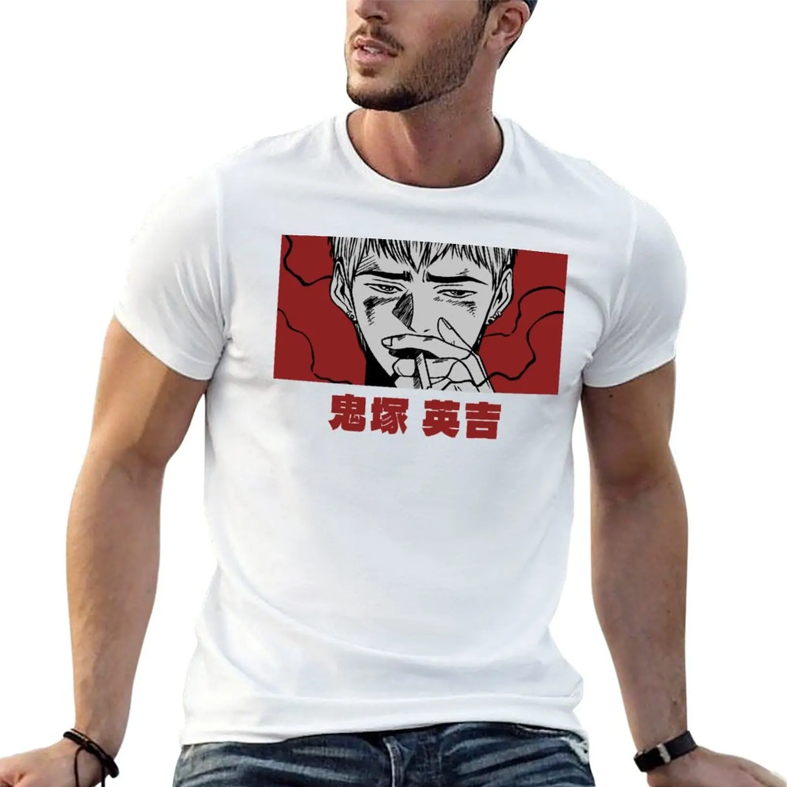 Onizuka Sensei T-Shirt Sports Casual Short Sleeve Cotton Tee