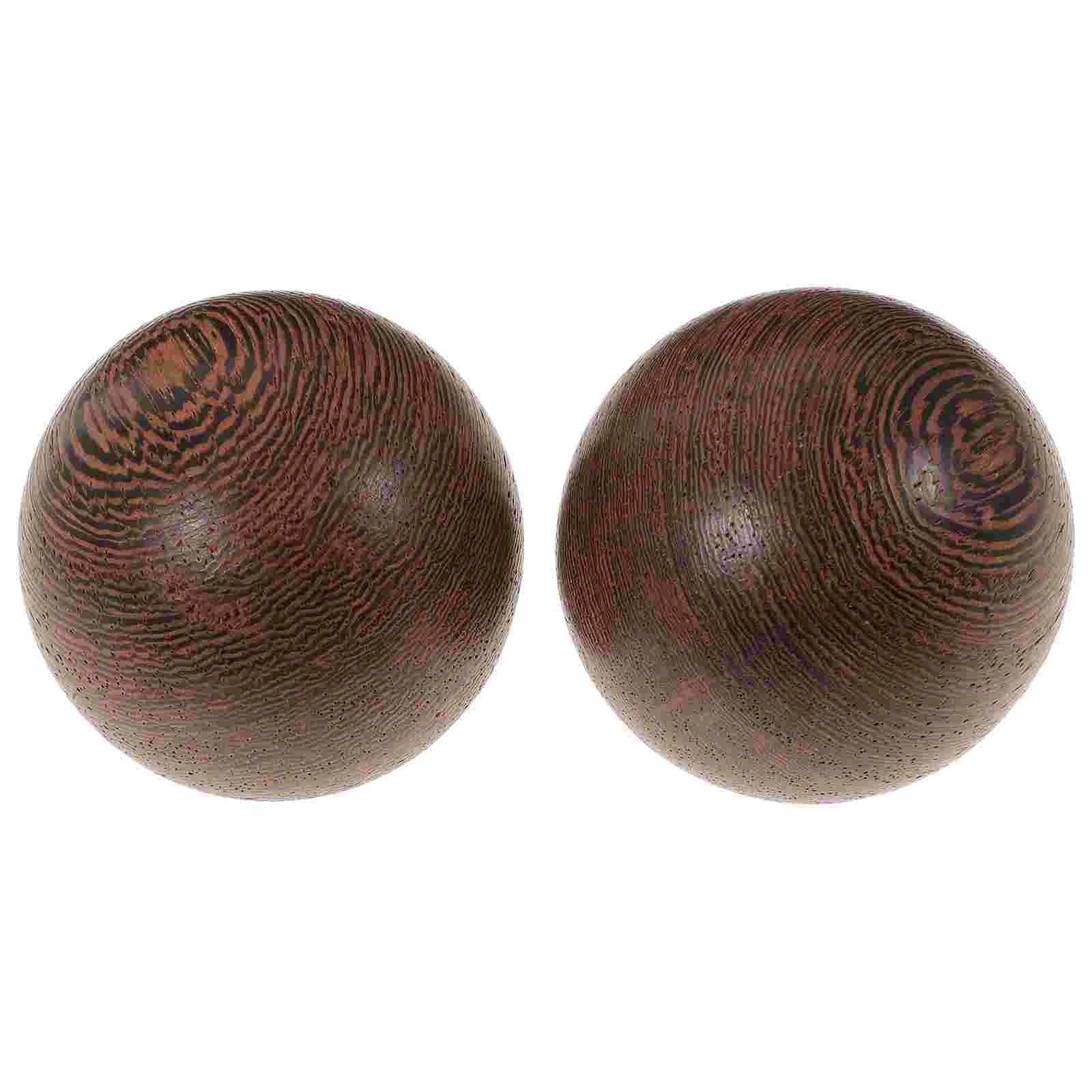 2pcs Rosewood Hand Hand Exercise Balls Baoding Hand Exercise Balls Chinese Acupoint Hand Exercise Balls Adult Wrist Hand