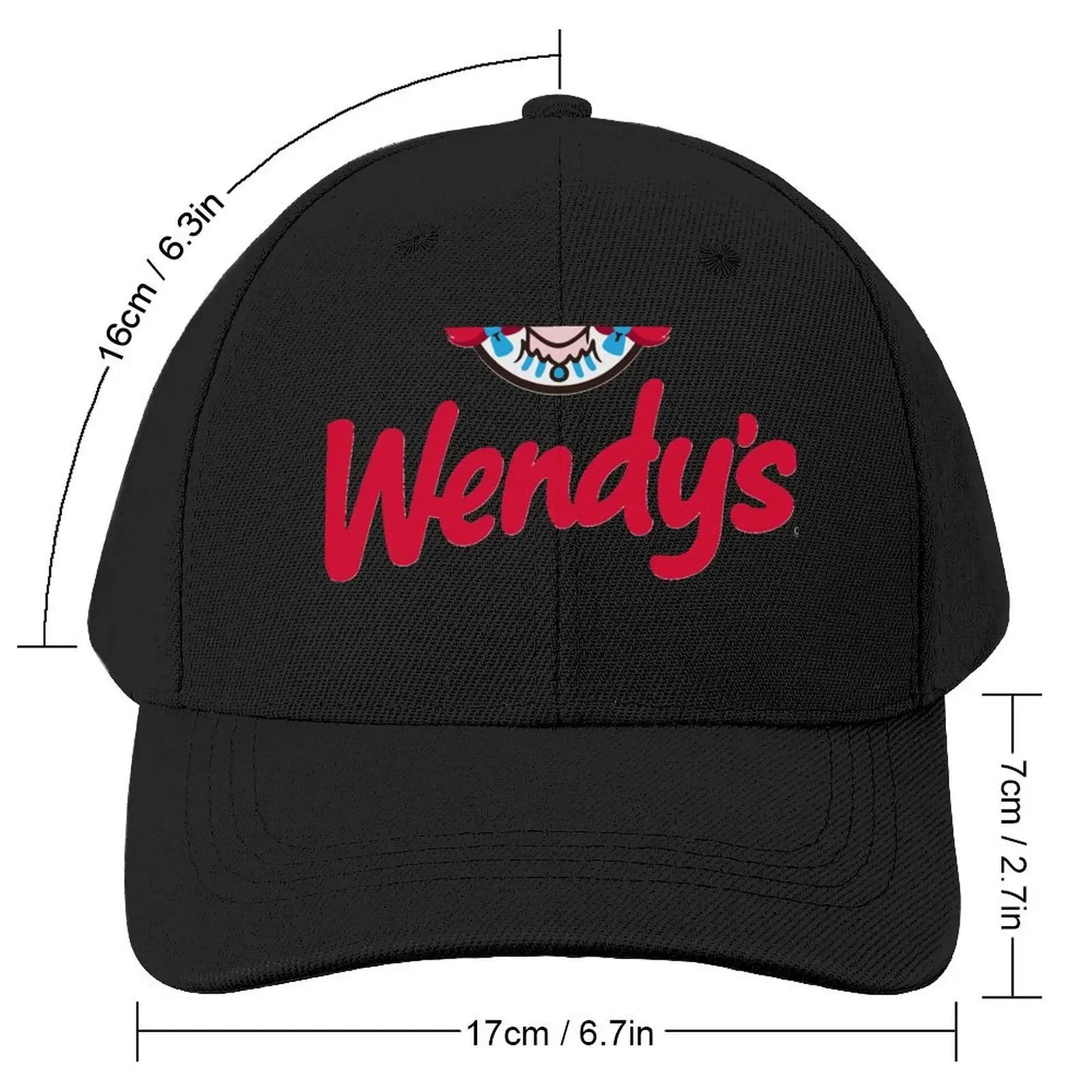 Wendy’s logoClassic T-Shirt Baseball Cap party Hat Hip Hop birthday Men's Caps Women's