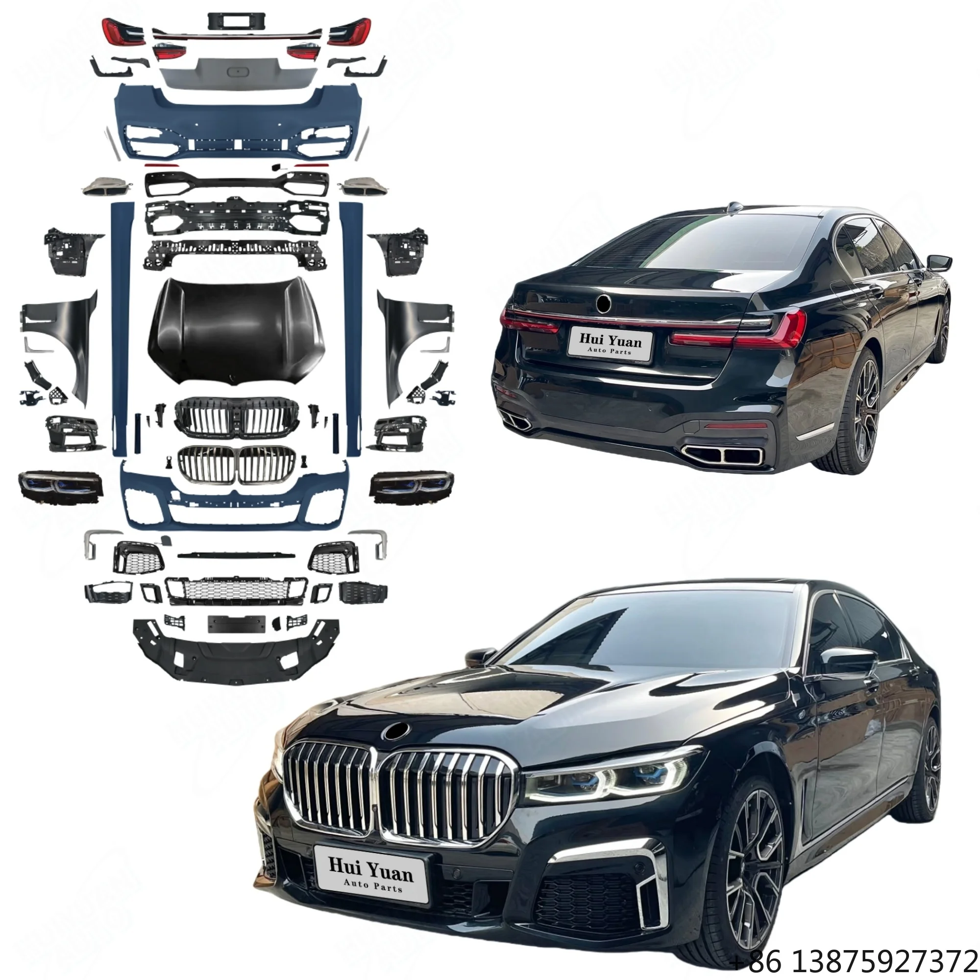 

Комплект обвесов Top Rank для BMW 7 серии 2016-2022 G11 G12: Обновление до G11 G12 LCI M760 – бамперы, фары, задние фонари, крылья