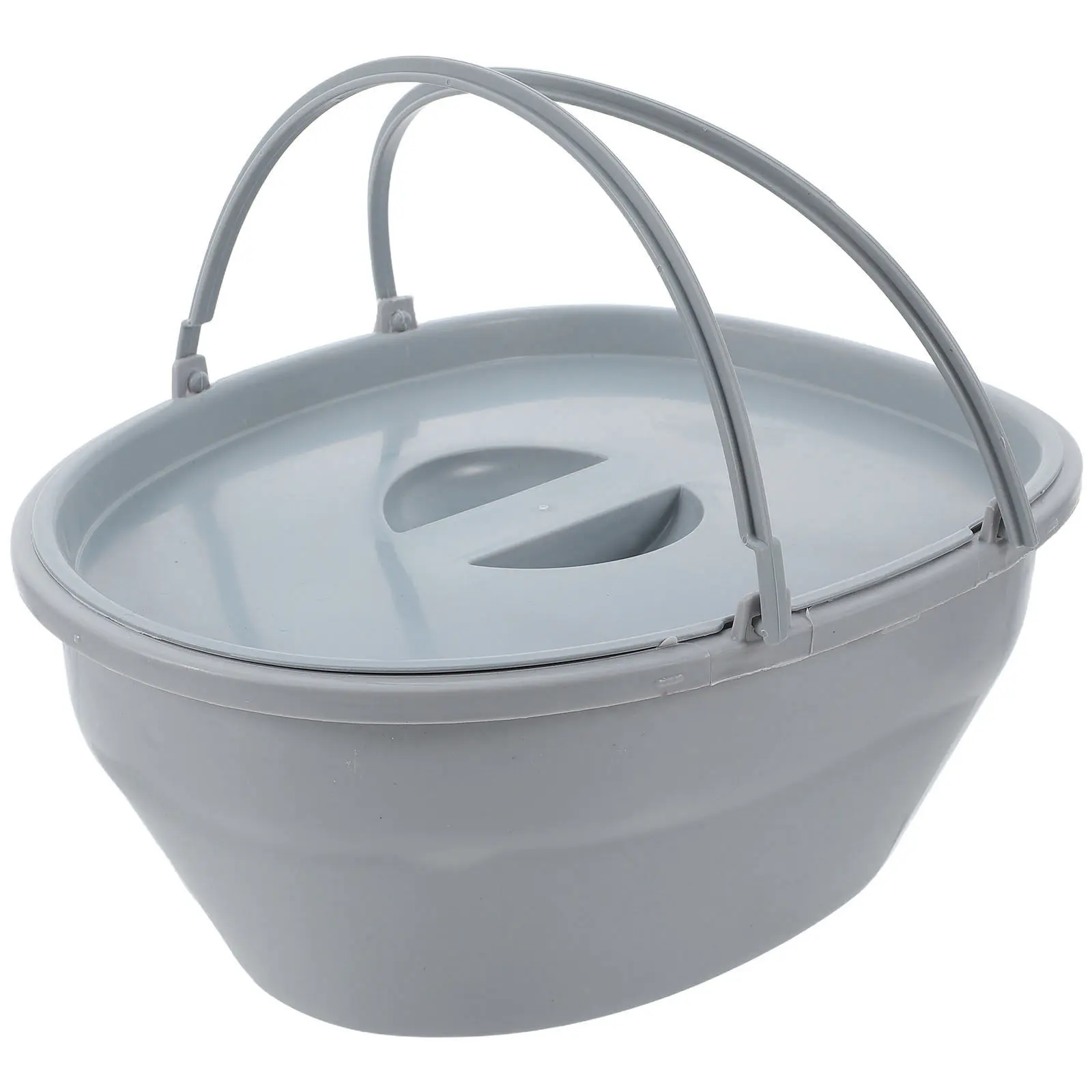 

Lightweight Portable Toilet Seat for Elderly Removable Bucket Comfortable Ergonomic Design Home Hospital Nursing Camp Car Rv