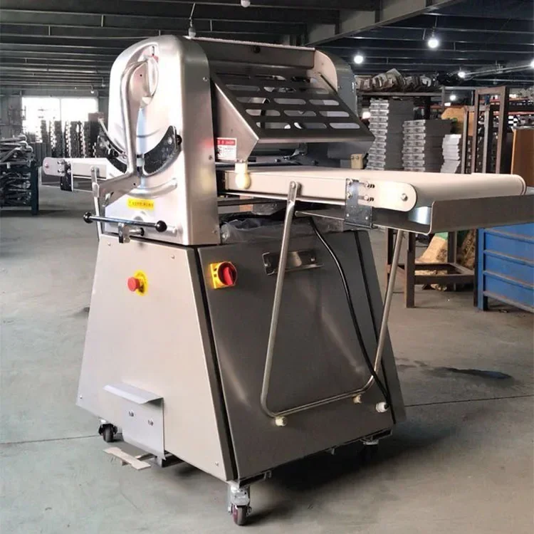 Commercial Bakery Equipment Croissant Making Electric Dough Sheeter Machine