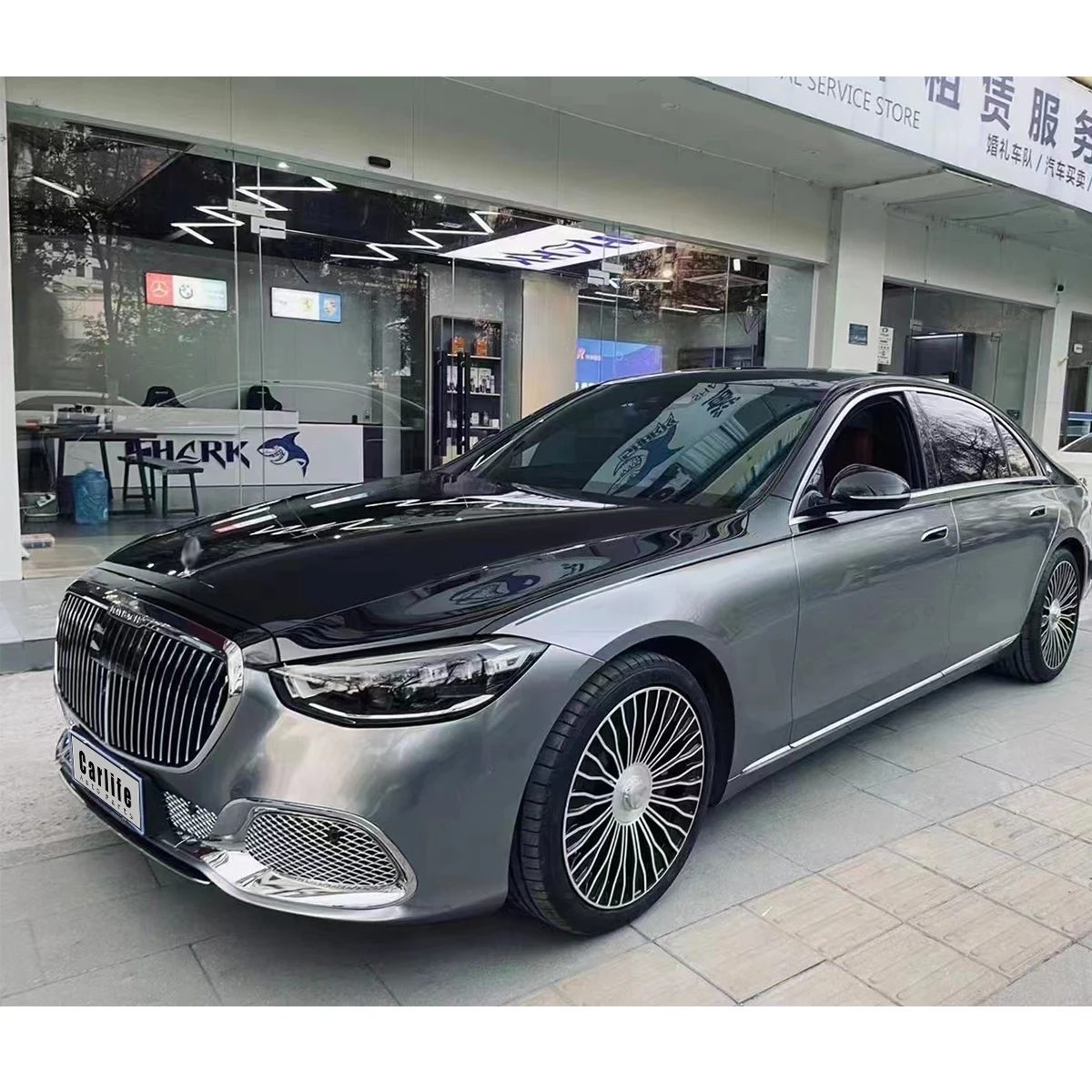 

Wholesale Auto parts body kit for Mercedes Benz S Class W223 2021+ modified to Maybach model