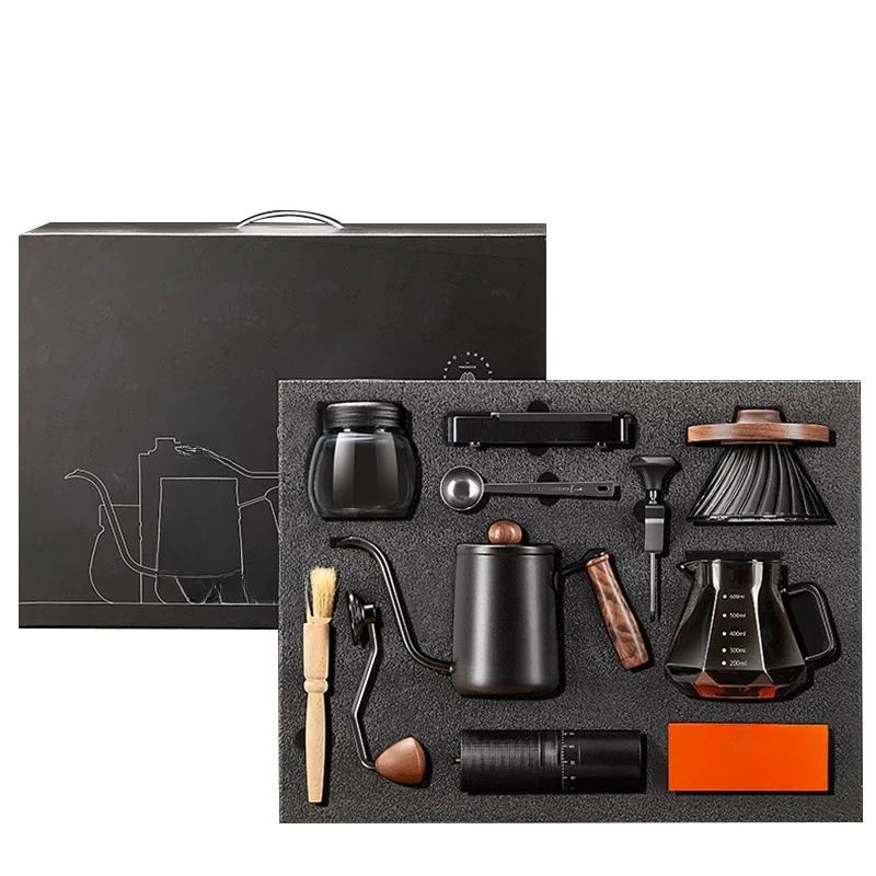 

Hand brewed coffee set