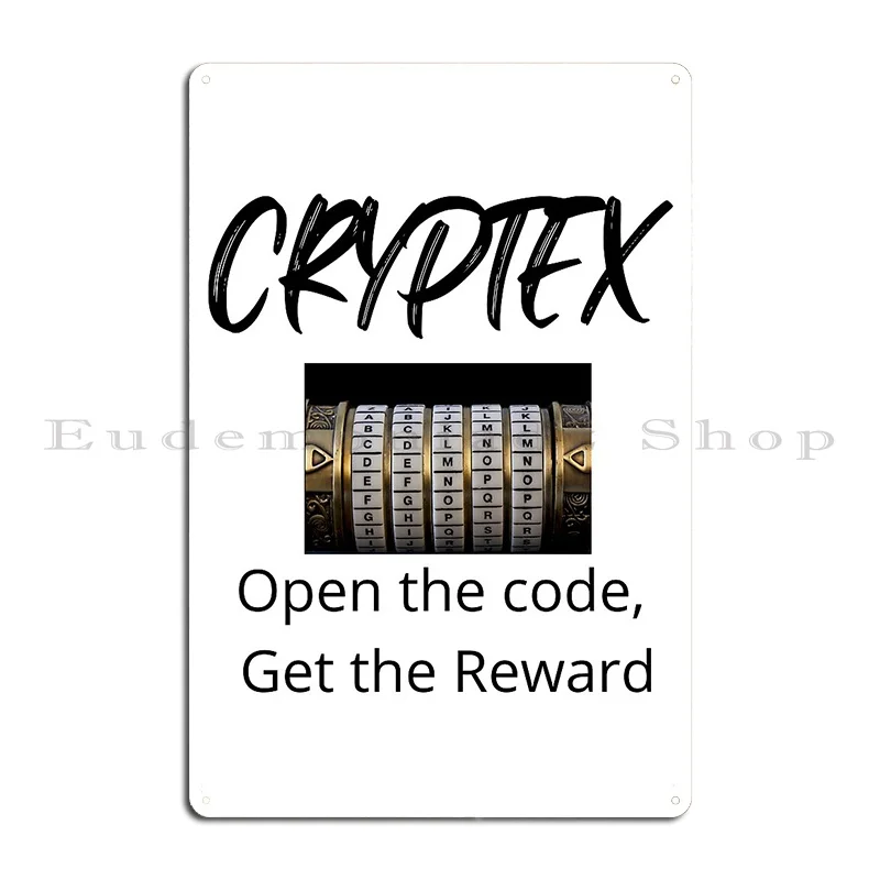 Cryptex Lh Robin Metal Sign Vintage Home Bar Customize Bar Tin Sign Poster