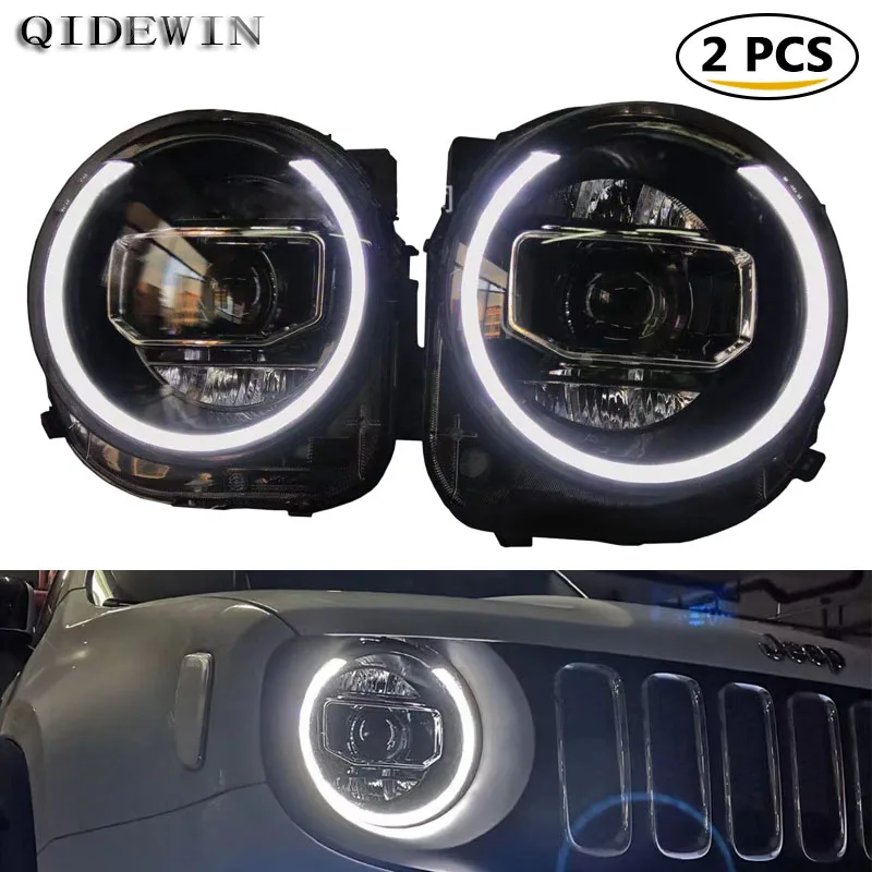 

For Jeep Renegade Headlight Assembly Ultra Bright Truck Long-distance LED Laser High Brightness Spotlight Working Light Off-road