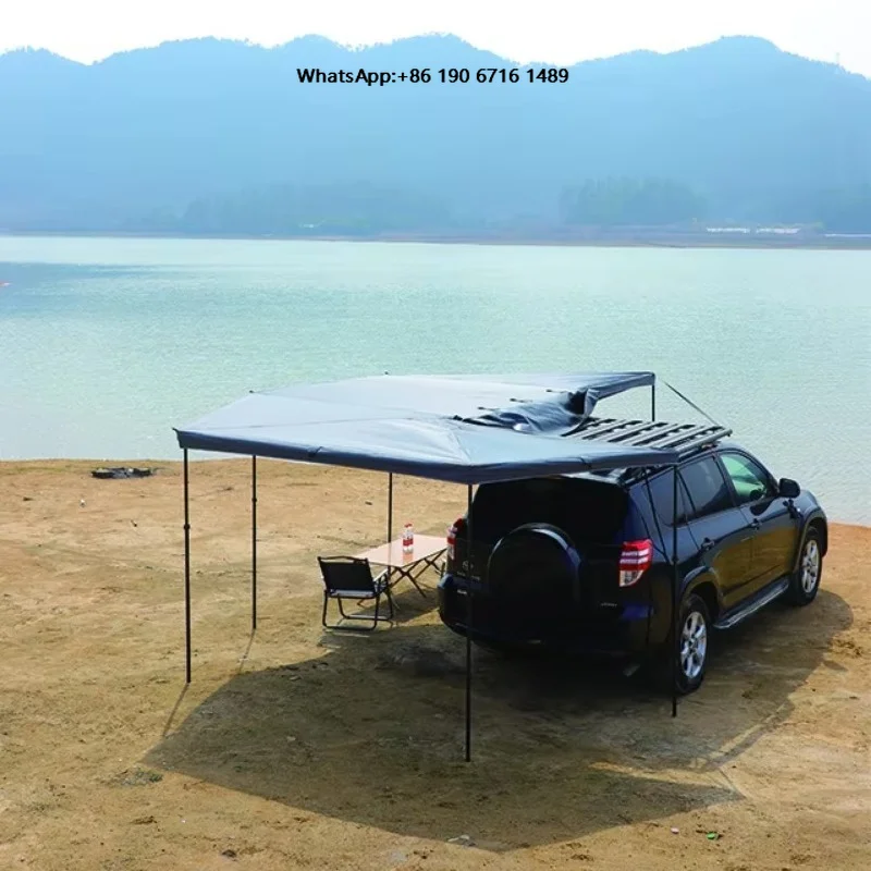 270 Degree Cotton Sunshade Dry Quickly Side RV Tent for Camper Trailer Stand Awning for Caravan Shower Changing Adelaide