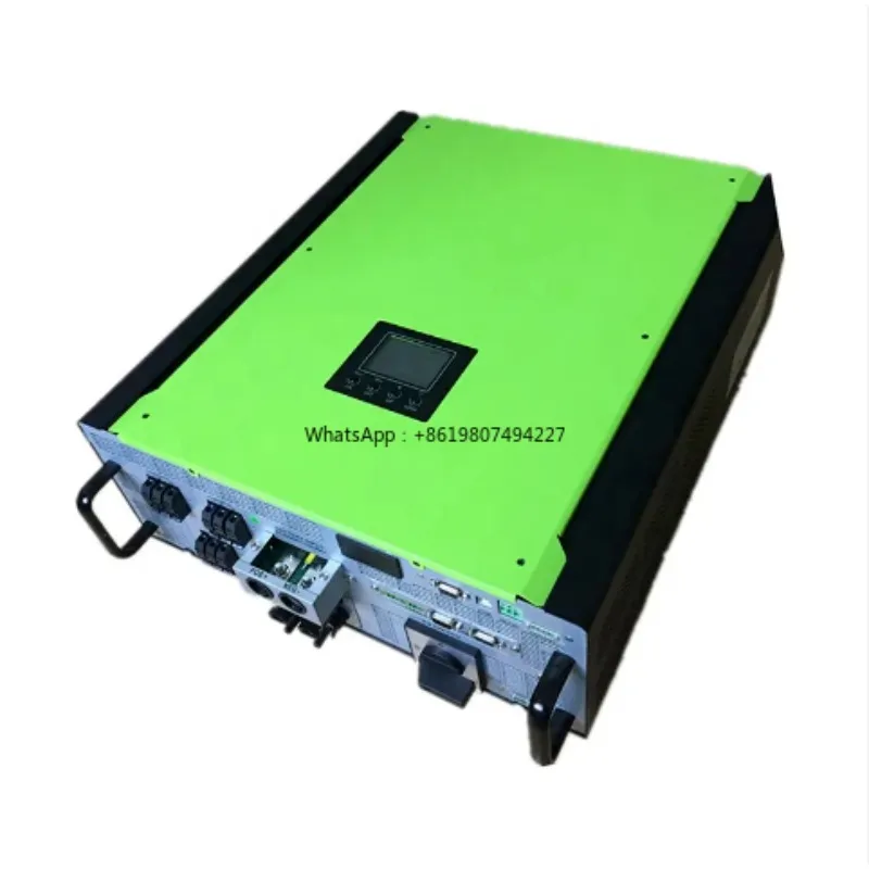 Jesudom 15KW Three Phase on Off Grid Inverter Built Into 2 MPPT Solar Charge Controller Solar Hybrid Inverter