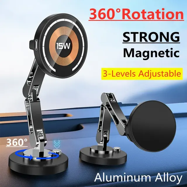 Magnetic Wireless Car Charger Stand for Daily Use