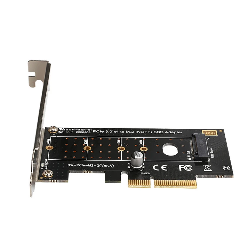 Adaptateur de carte de jeu PCI-E vers M.2, adaptateur de carte Riser, prolongateur NVME, convertisseur PCIe, 6 000 cartes