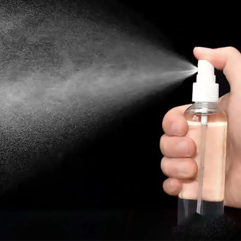New 20ML 30ML 50ML Spray Canister Spray Bottles Refillable Empty Spray Bottle Transparent Plastic Perfume Bottles FZP08