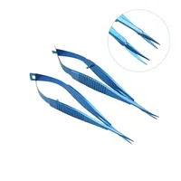 Titanium Alloy Vannas Capsulotomy Scissor Ophthalmic Instruments