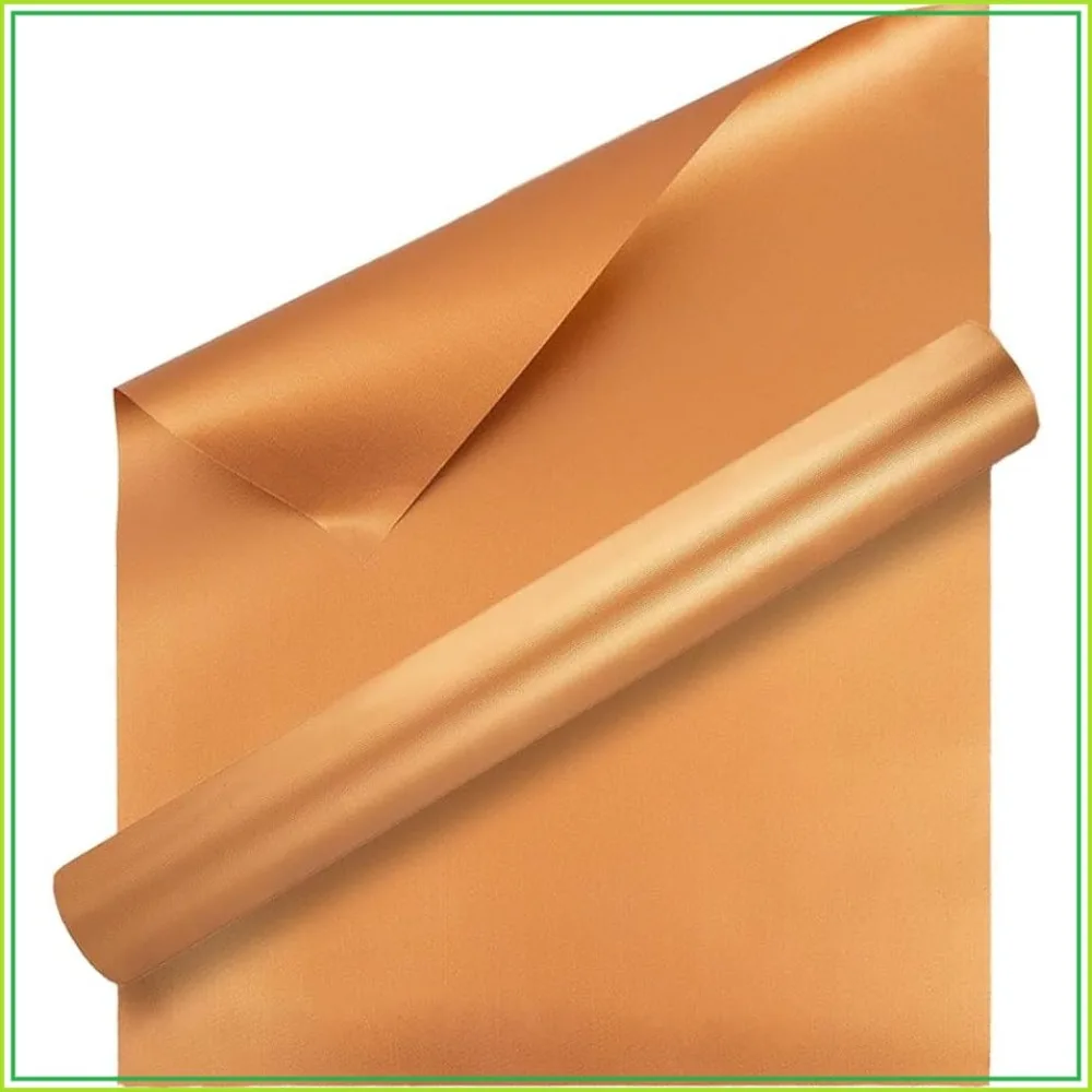 

2 Extra Large Copper Grill and Bake Mats 17x23 inch Non Stick, Reusable BBQ Griddle Baking Mats, Easy to Clean