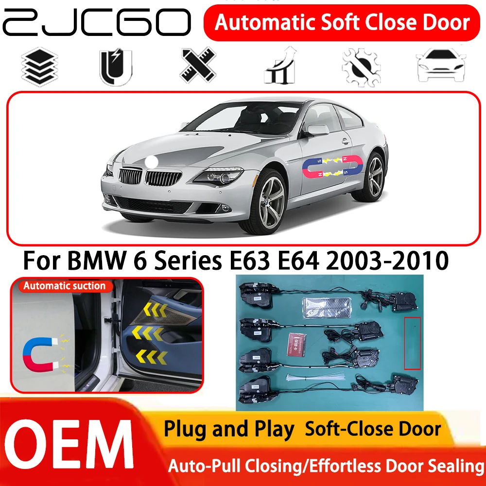 for BMW 6 Series E63 E64 2003-2010 Car OEM Plug and Play Automatic Electric Soft Close Door Comfort Closing System