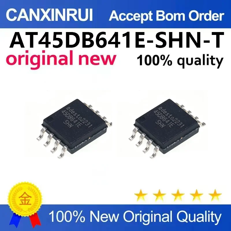 （5pcs-100pcs）Original SMT AT45DB641E-SHN-T SOIC-8 FLASH memory chip
