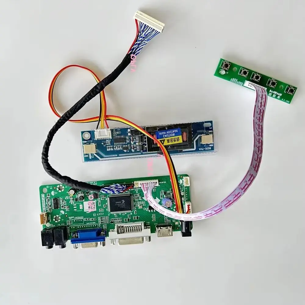 

Плата контроллера для LQ170M1LA04 LQ170M1LA4G LQ170M1LA2E LQ170M1LA3H LQ170M1LA4B 1920X1200 ЖК-панель 17 дюймов HDMI-совместимый VGA DVI