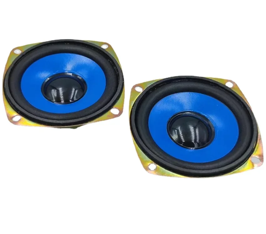 SOTAMIA 2 uds 3 pulgadas 78MM Altavoz de rango completo Altavoz 4 Ohm 5W Altavoz de sonido de Audio portátil para altavoces de cine en casa