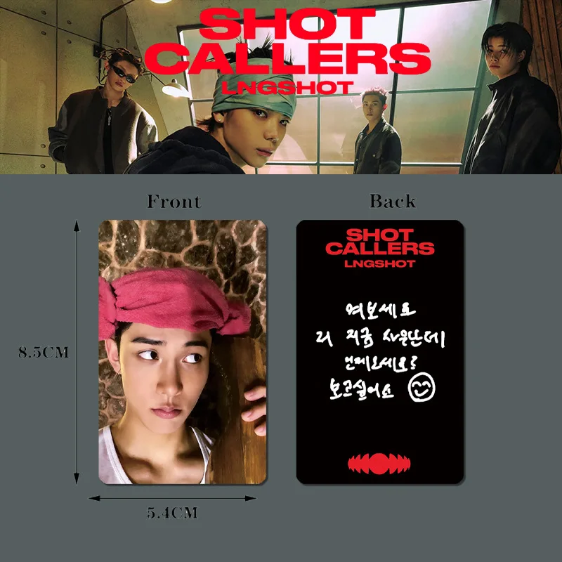 LNGSHOT SHOT CALLERS Debut Card Special Card MUSIC Card POP-UP
