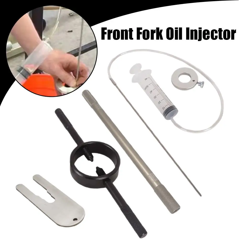 

Motorcycle Fork Spring Compressor Tool Kit , Universal Installation Safe Front Easy & Suspension Repair, Q3Z7