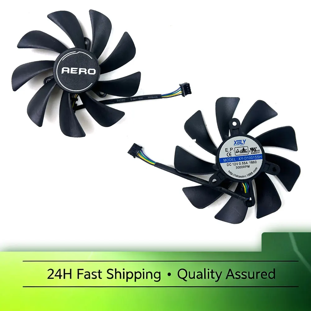 NEW Ball bearing Cooling Fan  XY-D10015SH 95MM RTX3050 3060 GPU FAN For MSI RTX3050 3060 3060ti AERO video card fans