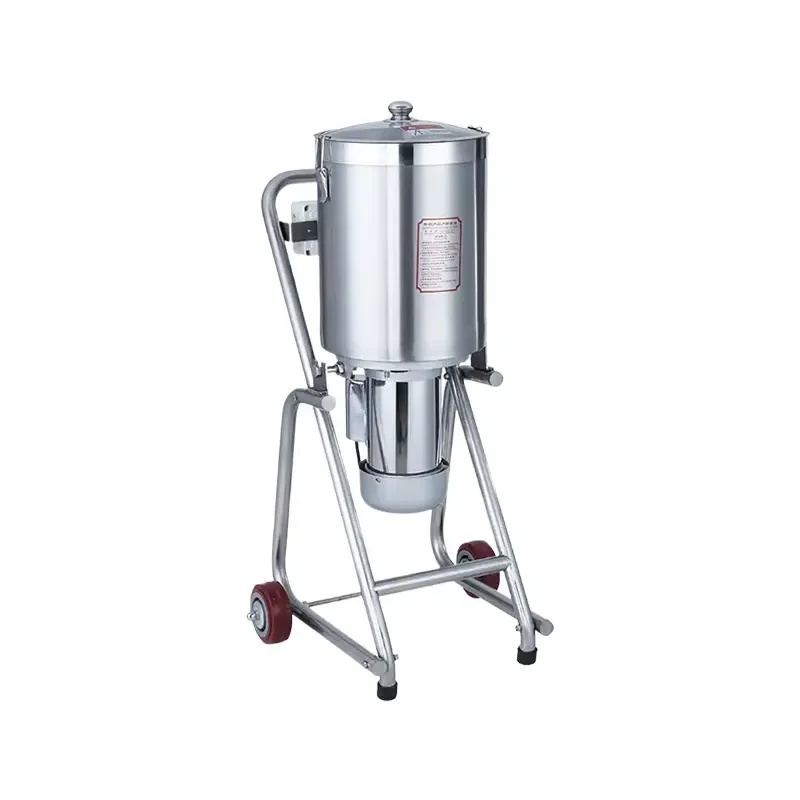 Commercial Stainless Steel Juicer and Blender for Fruit, Vegetables, and Meat; Suitable for Chopping Filling Ingredients.