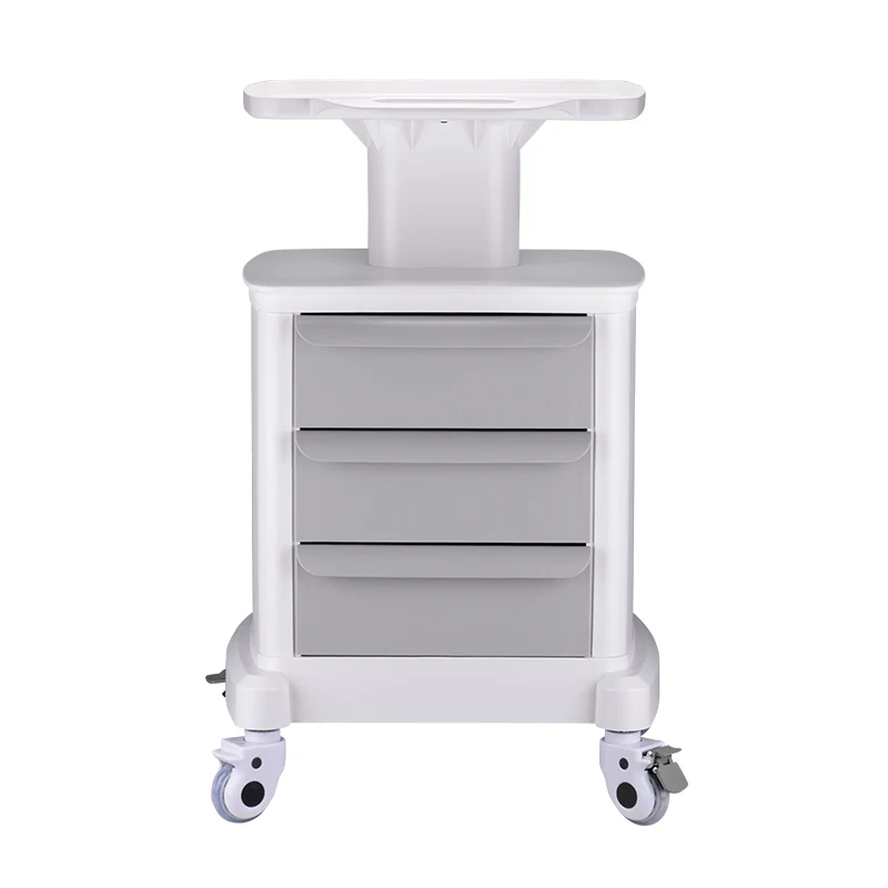 Small cart dental clinic beauty instrument mobile base drawer table edge cabinet