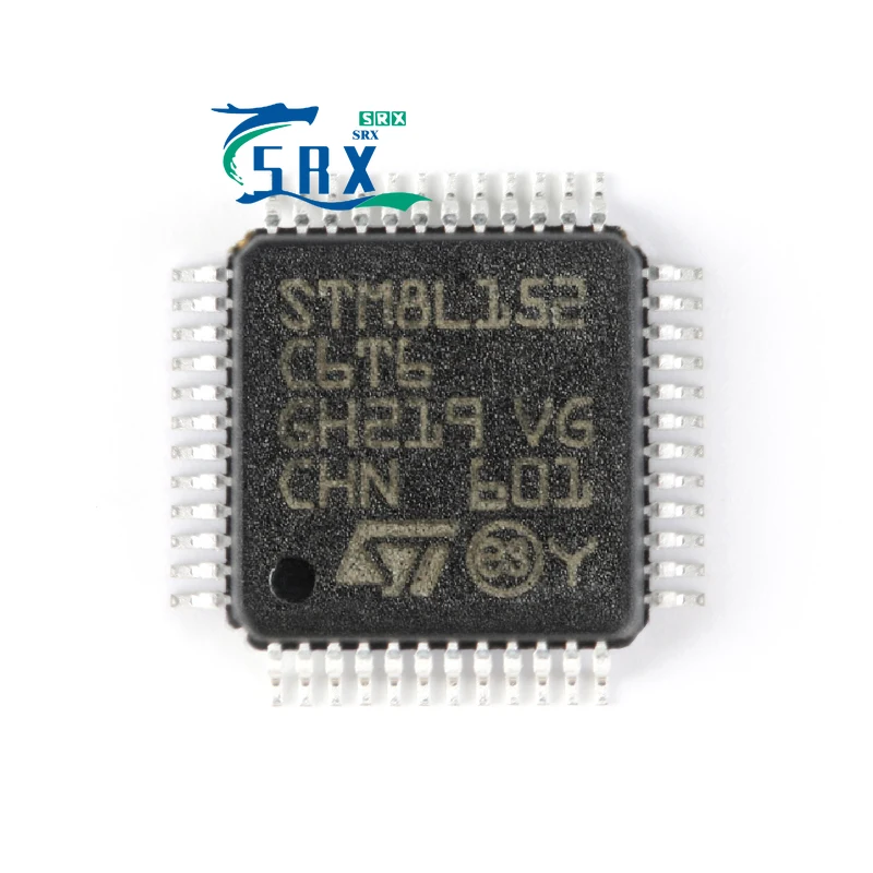 Original genuine STM8L152C6T6 LQFP-48 16MHz/32KB flash memory/8-bit microcontroller-MCU For bulk orders please inquire