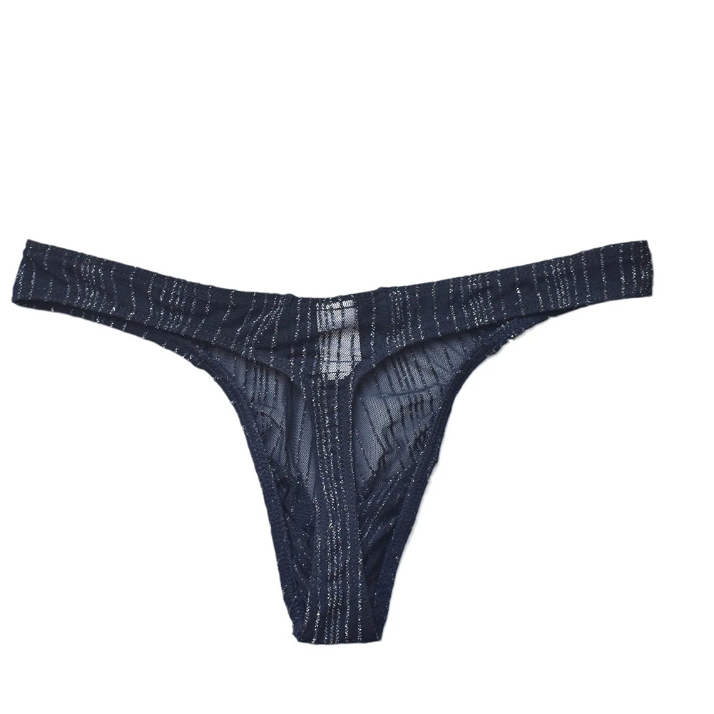 

Mesh Underwear for Men featuring a Stylish Transparent Look Comfortable Low Rise and Functional U Convex Pouch