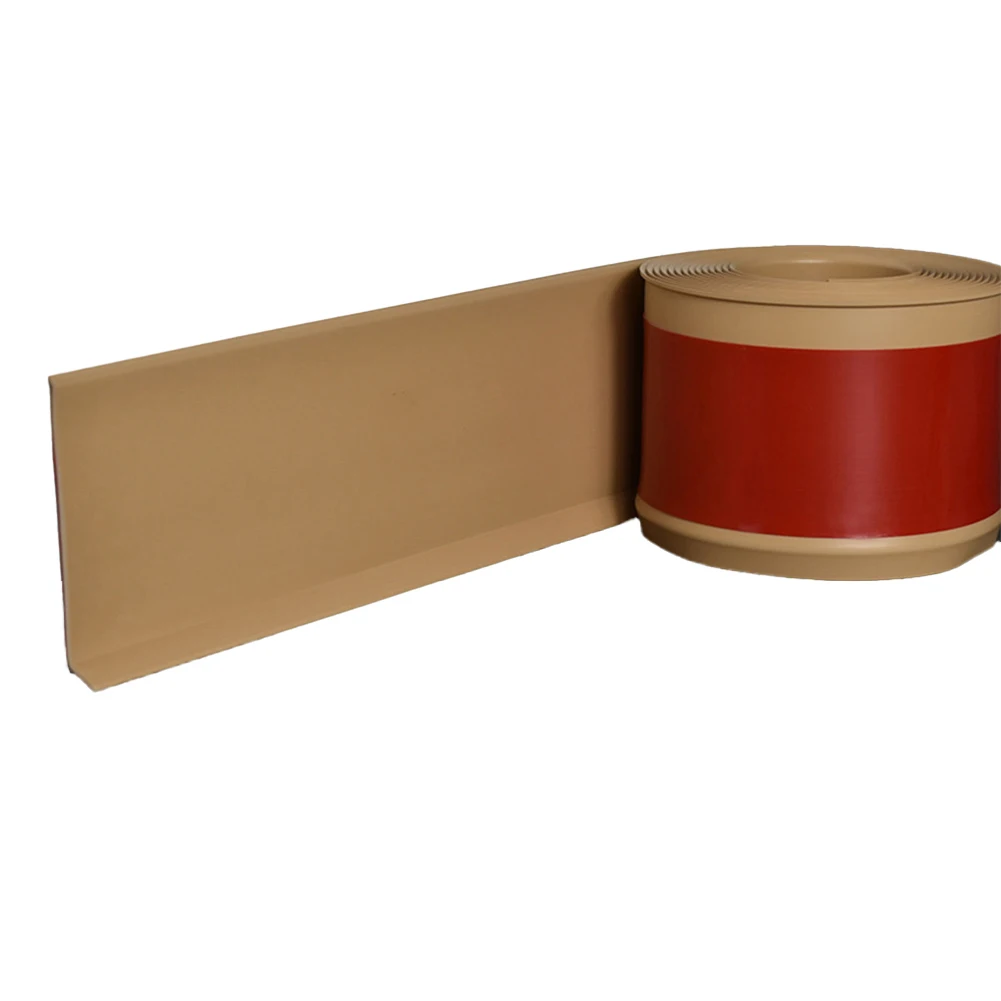 10*300cm PVC Skirting Line Edge Self-adhesive Household Decoration Sticker Waterproof Bedroom Living Room Decoration