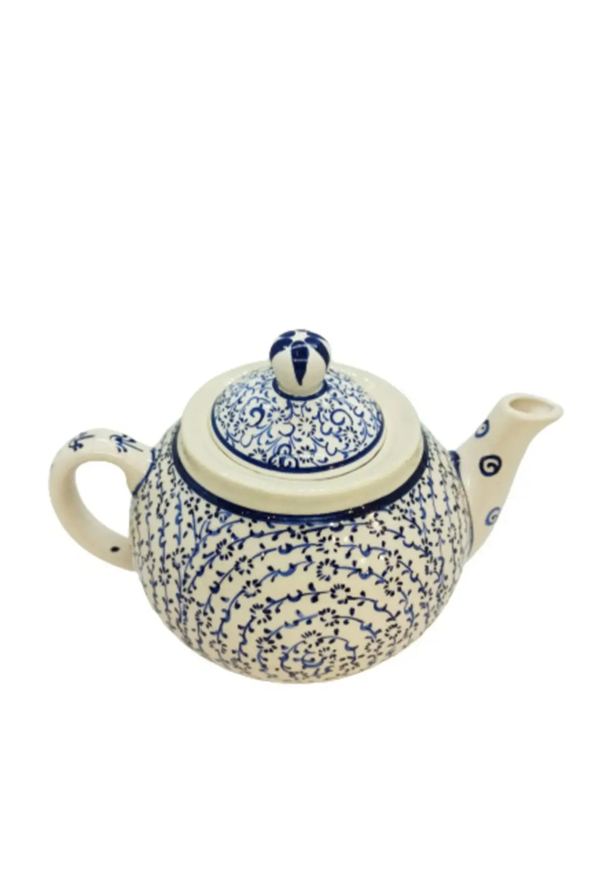 Handmade Estuary Pattern Ceramic Teapot Teapot