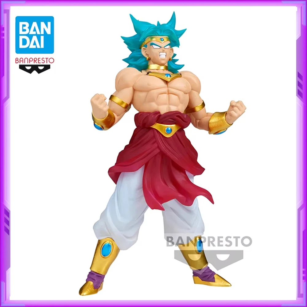 Original BANDAI Banpresto Dragon Ball Z CLEARISE Broli PVC Anime Figures Action Figure Model Toys Christmas Gifts