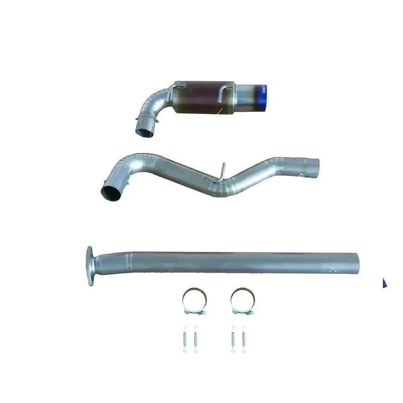 

Ti Catback Exhaust System Exhaust Pipe for 86