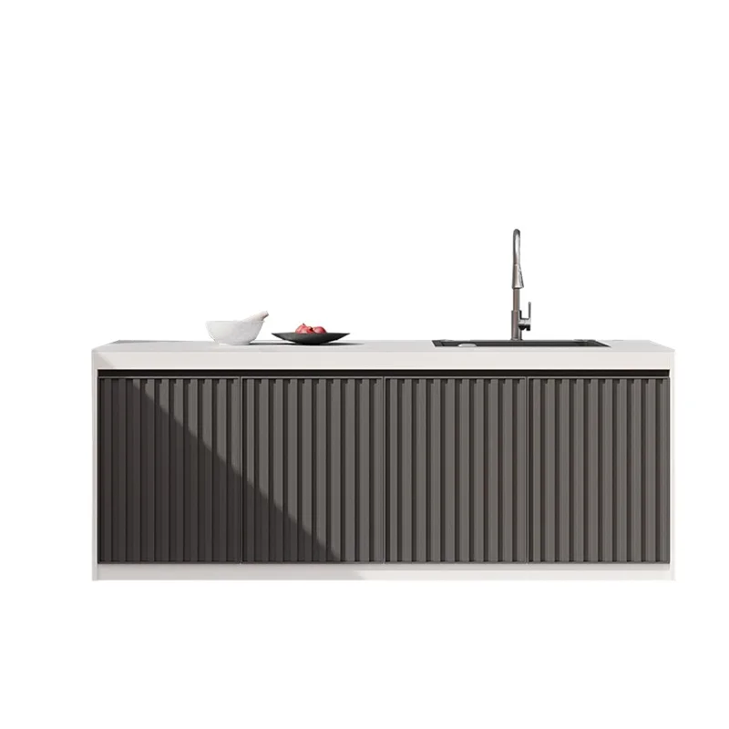 

Outdoor courtyard sink aluminum alloy imitation marble wash basin balcony household locker imitation stone wash basin